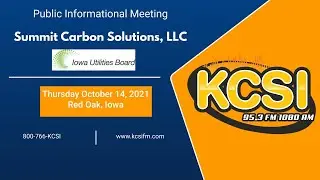 Summit Carbon Solutions...Informational Meeting