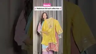 Meesho Pakistani eid suit collection 😎 #shorts #youtubeshorts #eidsuits #meeshodress