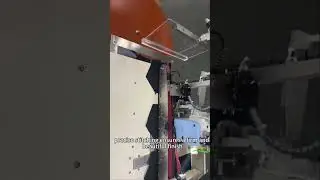 AUTOMATIC POCKET HEMMING MACHINE WITH LARGE FOLDING WIDTH