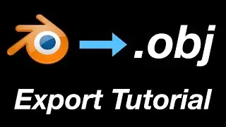 Урок по конвертации Blender в OBJ с текстурами