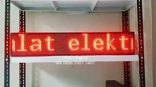 Jual Display Running Text | Running text display promosi | WA 0896.7901.7407