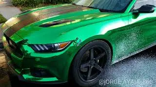 Chrome wrap mustang Legado 7