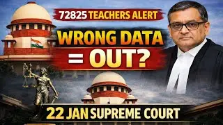 72825 Contempt Case | 80% Candidates Data Wrong | Supreme Court Hearing 22 January