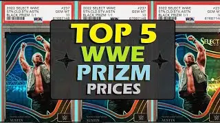 WWE Prizm Wrestling Cards | Top 5 Highest Auction Prices | March 2024 - April 2024