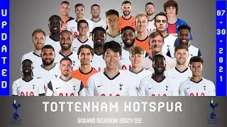 TOTTENHAM HOTSPUR FC SQUAD 2021/22 - UPDATED || Premier League​ || Confirmed, Son Heung-min