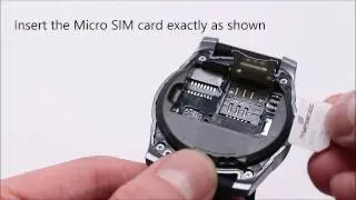 Indigi KD Smartwatch microSD and SIM Card Instructional Video