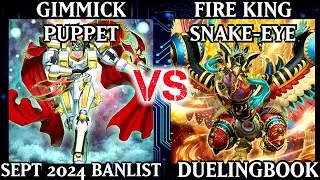 Gimmick Puppet vs Fire King Snake-Eye | Dueling Book