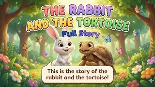 The Rabbit and The Tortoise - Full Story 🐢🐰 | Best Moral Story for Kids @TinyTalesbyDecodeCubes