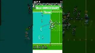 The MOST UNNECESSARY  Throw in Retro Bowl History! #shorts #gaming #retrobowl #nfl