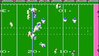 Компьютерная игра NCAA: Georgia Tech против BYU (27.12.25) | Tecmo Super Bowl (NES)