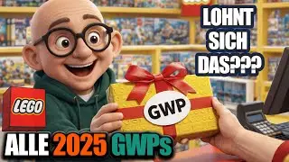 ALLE LEGO GWPs aus 2025 und deren PREISE! LOHNT SICH DAS HALTEN &Uuml;BERHAUPT???