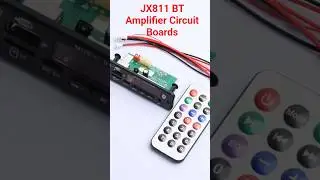 JX811 BT Amplifier Circuit Boards (USB, Bluetooth, Memory Card, remote control, digital screen)