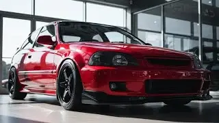 Honda Civic 1998 Low Profile Red Build | CAR TIME Showroom