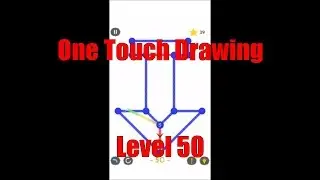 One Touch Drawing Level Stage Niveau Nivel Yровень 50. Solution