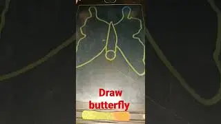 How to draw butterfly 🦋🦋🦋 in easy way 🖊️🖌️📗💯🤩😀#drawing #youtubeshorts #shorts 🤩😀