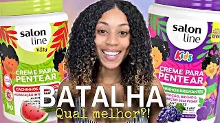 CREME DE UVA vs CREME DE MELANCIA || Batalha de CREMES da SALON LINE🍉🍇
