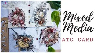 How To Make Beautiful Handmade ATC Cards | ATC  Cards | Diy Gift Tags for Occasion | Handmade Tags