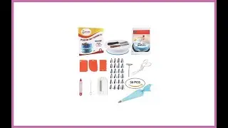 Cake Decorating Supplies Tools Kit for Beginners by Kitchen Fantasia Review