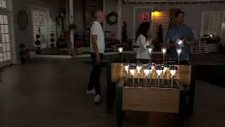 Energizer 8pc 3-in-1 Solar Pathway Lights with 360-degree Filament Bulb on QVC