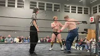 The fabulous one Douglas Sanders in singles action against Teddy Sanders 