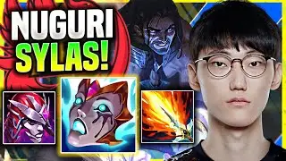 NUGURI DESTROYING WITYH SYLAS! - FPX Nuguri Plays Sylas Top vs Shen! | Season 11