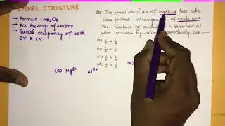 SPINEL STRUCTURE (Material Science)