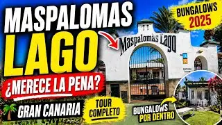 Gran Canaria, Residencial MASPALOMAS LAGO🏝️ | Bungalows, PISCINA y turismo en el sur de la ISLA