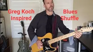 Greg Koch Inspired Blues Shuffle