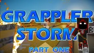 Minecraft Hardcore Games | GRAPPLER STORM w/ Sinnoh Part 1 :o