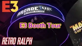 E3 2019 - Arcade1up booth tour - TMNT, Marvel , Starwars, Cocktail Cab & More