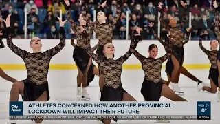 Athletes concerned how provincial lockdown will impact their future