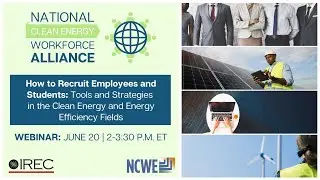Tools and Strategies in the Clean Energy and Energy Efficiency Fields Webinar