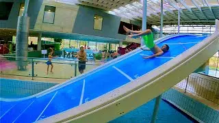 High Fly Water Slide at Fildorado Filderstadt