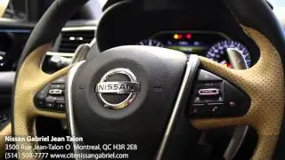 New Nissan Maxima 2016 (SR) Feature Reviews by Nissan Gabriel Jean Talon (514) 509 7777