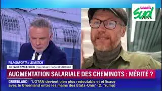 Intervention SUD-Rail sur LCI pour clarifier toutes les inepties entendues &agrave; propos des NAO SNCF!