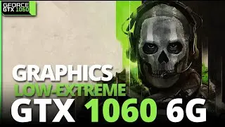 Call of Duty  Modern Warfare 2  BENCHMARK TEST on  GTX 1060 6 GB | 16 GB RAM | i5 9400f | 1080p