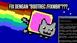 Bisakah BOOTREC /FIXMBR memperbaiki MBR yang di Replace MEMZ dan Virus Sejenis???
