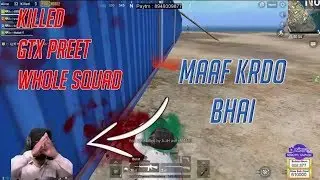 GTXPREET CRYING || Bhai maff krdo || sparrow gaming