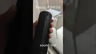 xiaomi asm02g test #bluetoothspeaker