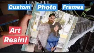 DIY How to Customize your Photography with Art Resin // Custom Frames