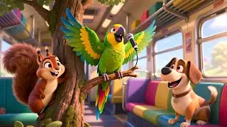 Garden Van Joy Steps! 🌸🚐 Fun Learning Song for Kids | ABC & Colors Adventure