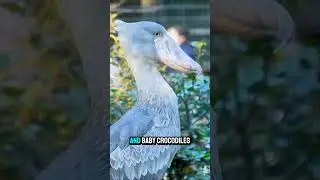 The Dinosaur Bird That Clacks Like a Machine Gun #animals #shoebillstork