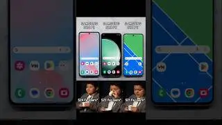 Samsung S24 Fe vs S23 Fe vs S21 Fe Speed Test - #samsung #s24fe #shorts