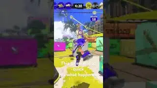 Quickest game I&rsquo;ve ever played #splatoon3 #rainmaker #shorts