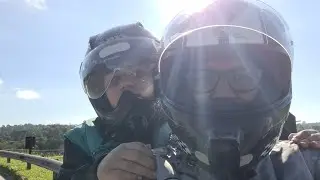 Estrada dos Romeiros de Factor-125 com garupa. @diogo86oficial