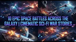 10 Epic Space Battles Across the Galaxy | Cinematic Sci-Fi War Stories