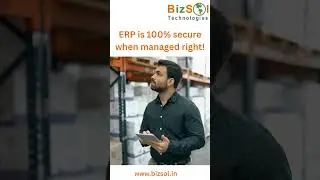 Is ERP Secure? Discover Why BizSol ERP Keeps Your Data Safe! #automation  #businesssoftware #busines