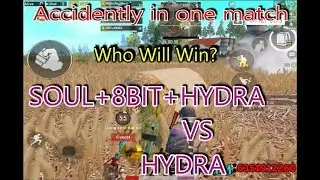 Soul + 8bit + Hydra vs Hydra! | Who Will Win | Most Interesting And Intense Gameplay From Mortal