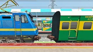 WAG7 SHUTING ICF GARIBRATH EXPRESS | BUMPY RAILROAD | Train Simulator | Railworks 3 | Msts Gameplay