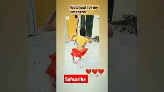 Having fun while swirling around || Swing at home #shorts #swirling #cutebaby #funactivities #fun